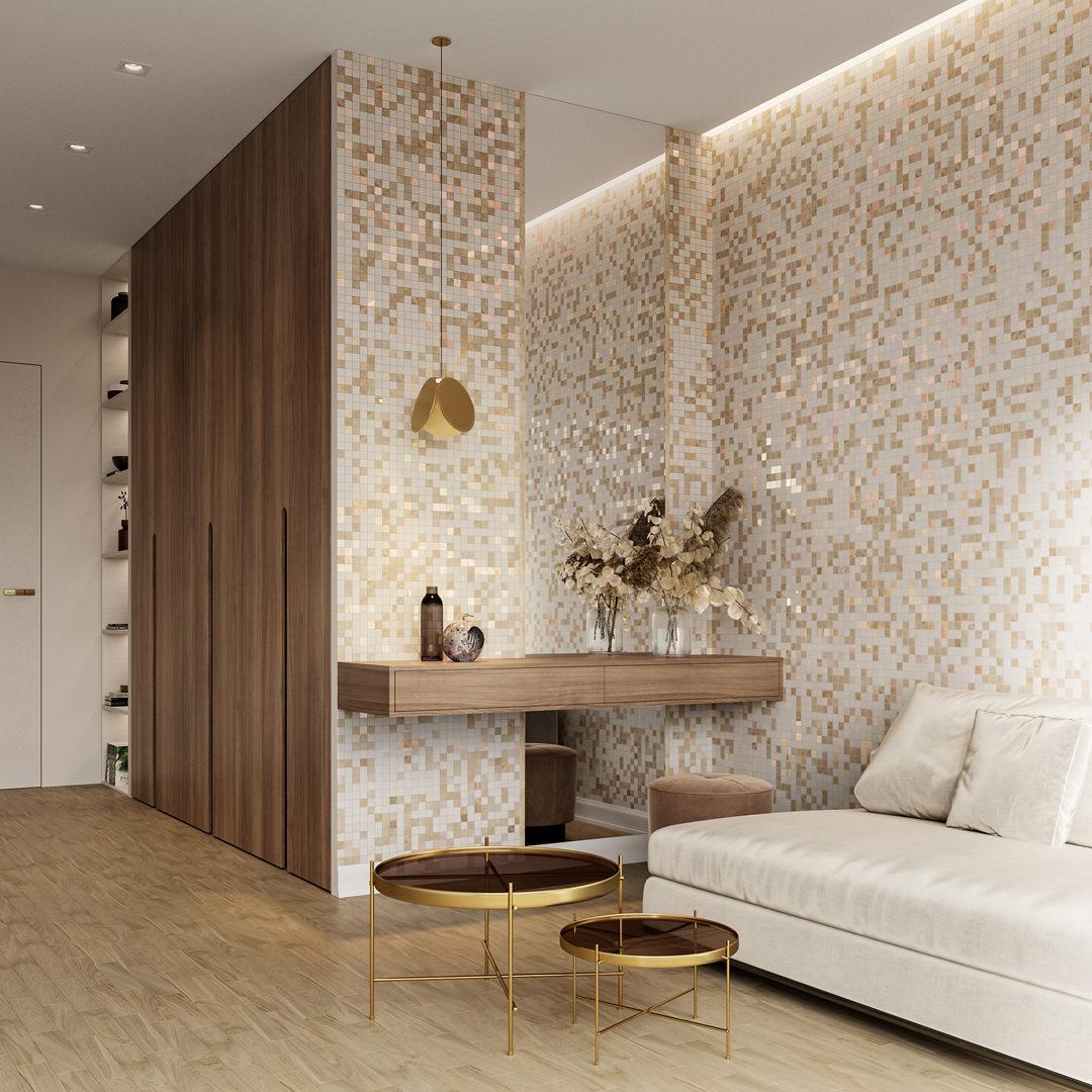 Керамический гранит KERAMA MARAZZI 40,2х40,2 Стеллине бежевый светлый лаппатированный обрезной