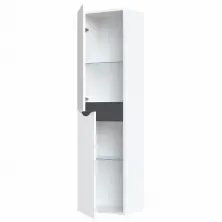 Пенал подвесной, 40 см, Cloud, белый, IDDIS, CLO40W0i97